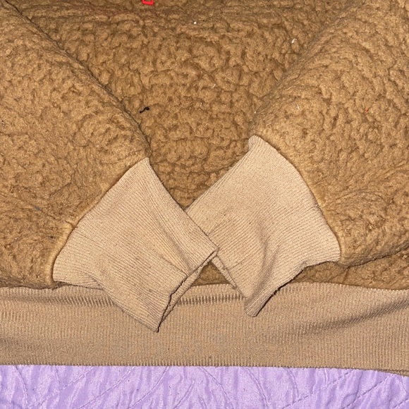 Express Woven Sherpa pull over - Picture 7 of 7